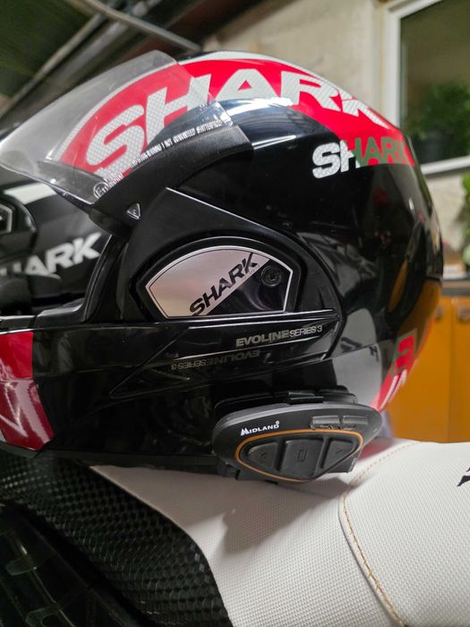 Capacete modular shark