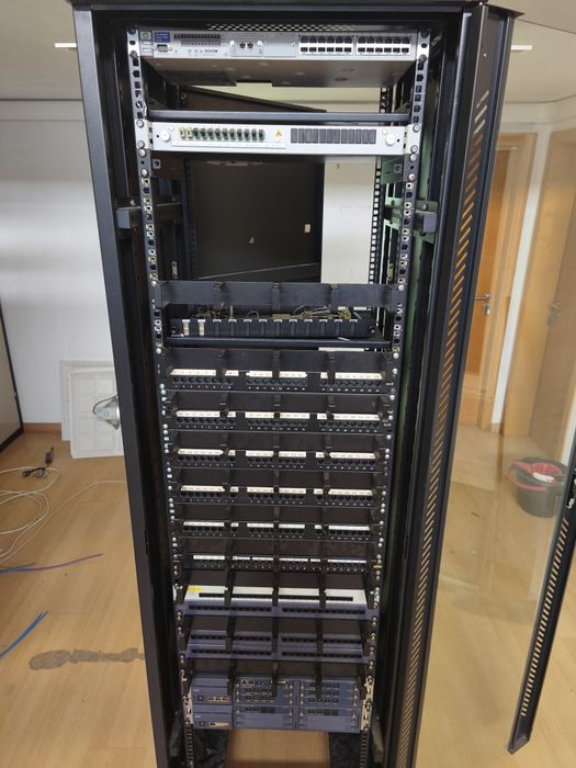 Armário telecomunicações