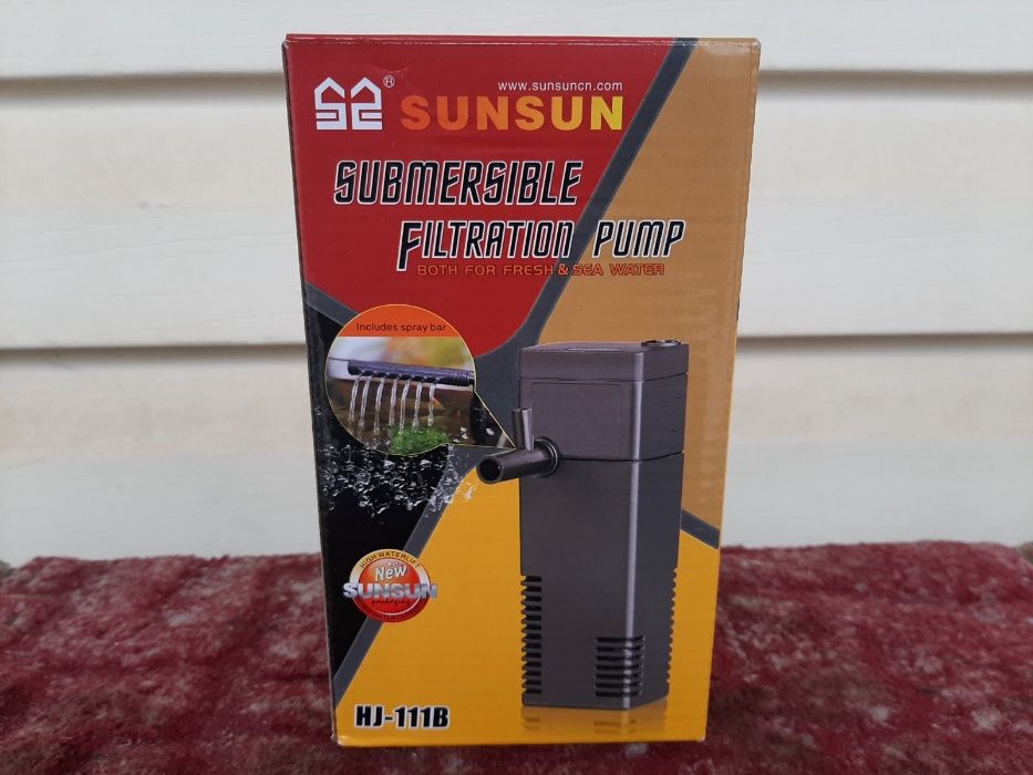 Внутренние фильтры SunSun HJ, НОВЫЕ!