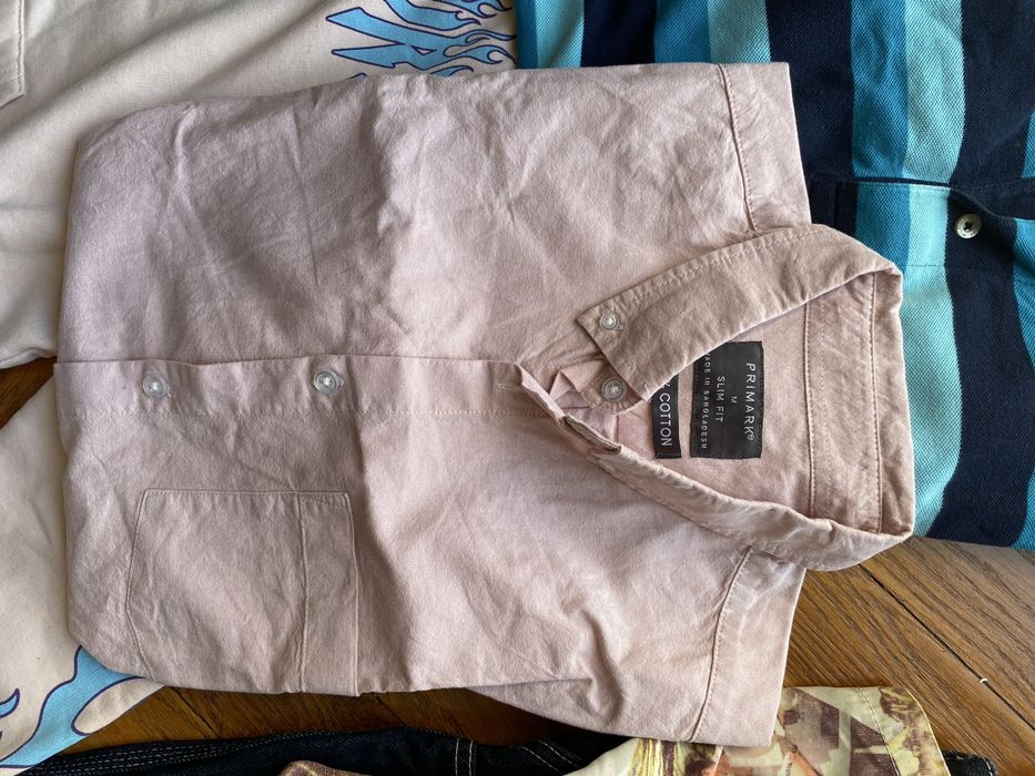 Zestaw 15 szt. ubrań męskich rozmiar S/M bardzo dobry stan