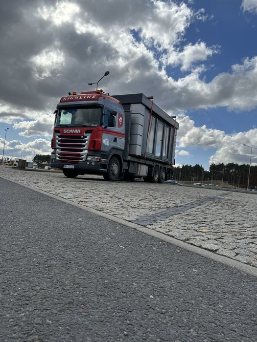 Transport gabarytów, transport pawilonów, usługi transportowe hds.