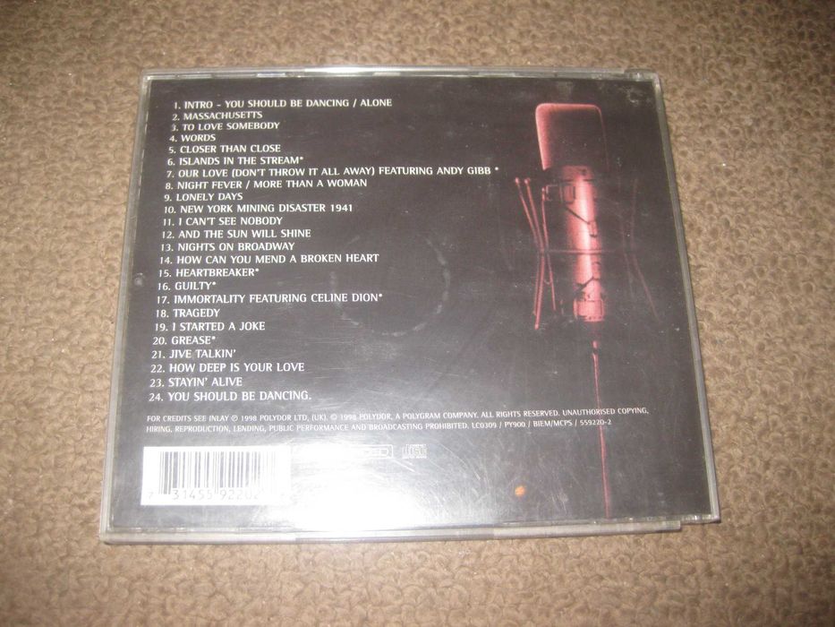 CD dos Bee Gees "One Night Only"