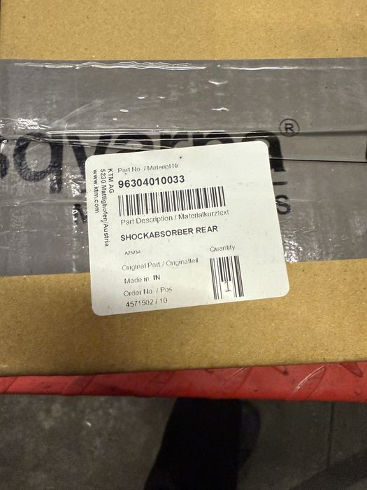 Амортизатор KTM 125-390 Duke 2024-2025