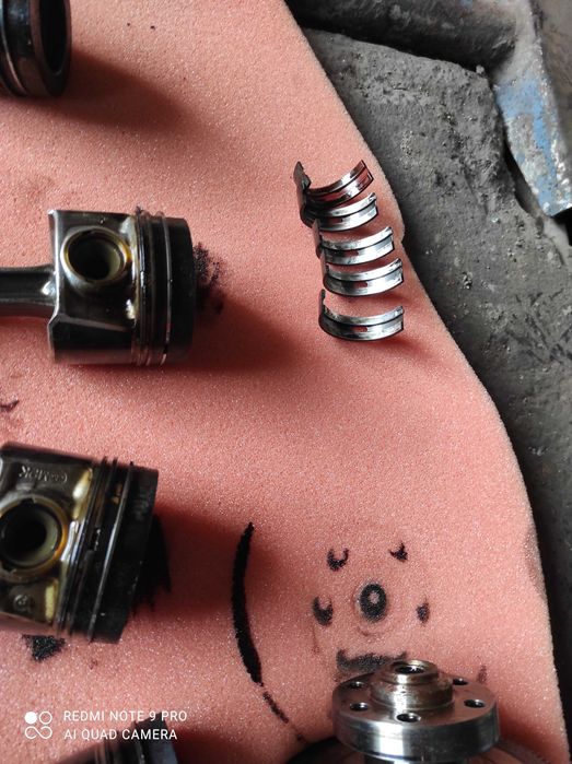 VW skoda seat audi wał korbowy 2.0 TDI tłok panewki korbowód gwarancja