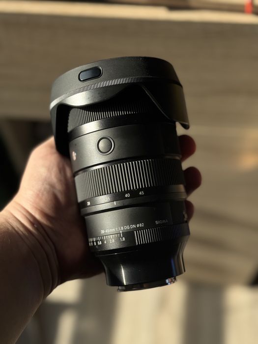 Obiektyw Sigma 28-45 F/1,8 sony E
