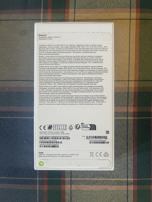 Caixa Iphone 13 como novo
