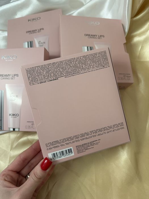 Подарунковий набір для губ dreamy lips caring set kiko milano кіко