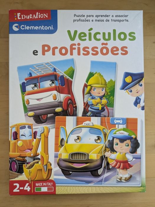 Clementoni Vehicles and Professions Puzzle