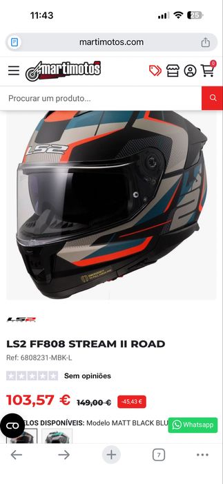 Capacete L52 Stream 2 - L
