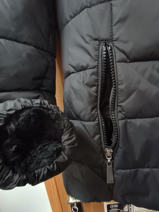 Kurtka zimowa damska dwustronna