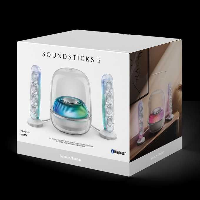 Harman Kardon Soundsticks V - aktywne głośniki z bluetooth i HDMI