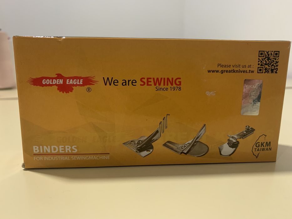 Aplique “clorete” para máquina de costura industrial