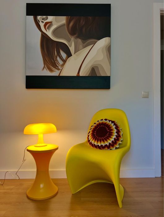 Candeeiro Nessino em amarelo - Artemide