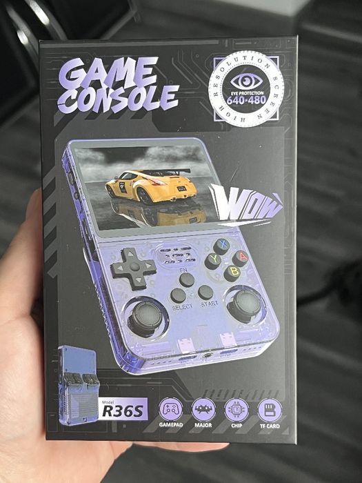 Konsola R36S – Powrót do gier z dzieciństwa!