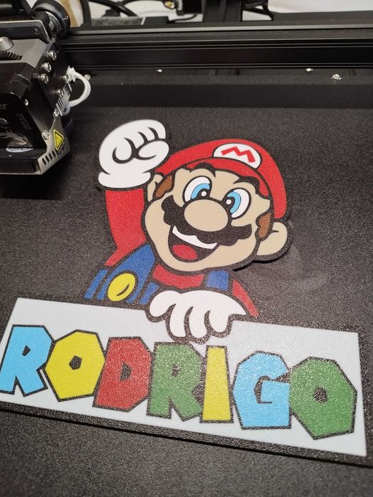Placa personalizada para menino