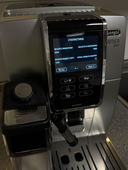 Кавомашина Delonghi Dinamica Plus(3273 )чашок