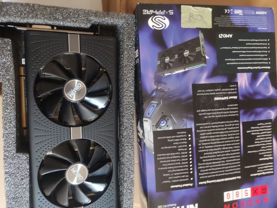Sapphire AMD Radeon RX 580 NITRO+ 8GB