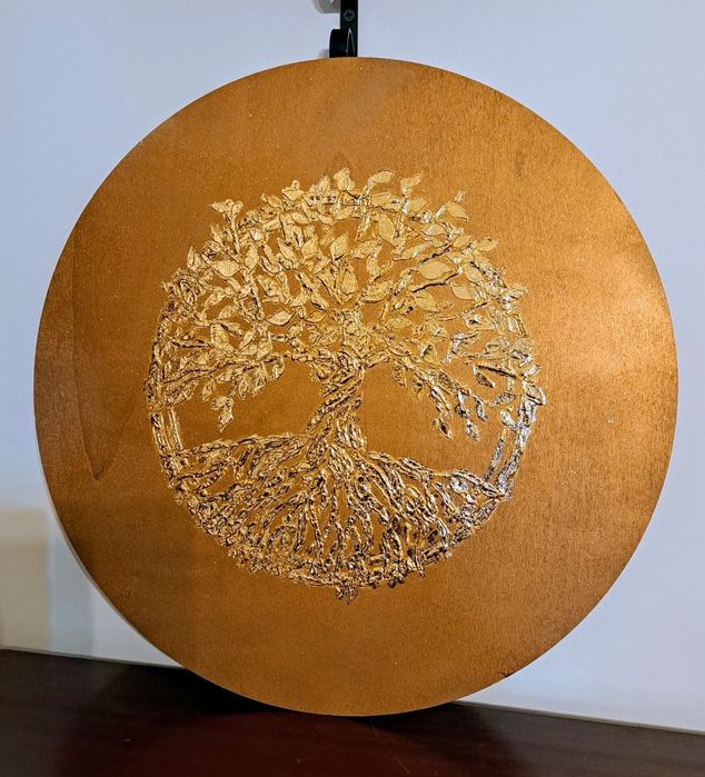 Árvore da vida pintada à mão