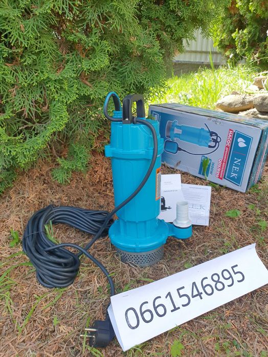 Насос 1,5 kW дренажный фекальный фекальний дренажний ДОСТАВКА ПОШТОЮ