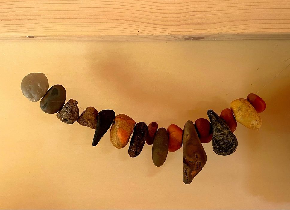 Colares estilizados pela Mãe Natureza