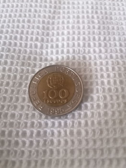 Moeda  de 100 escudos de 1995 - FAO Fiat Panus