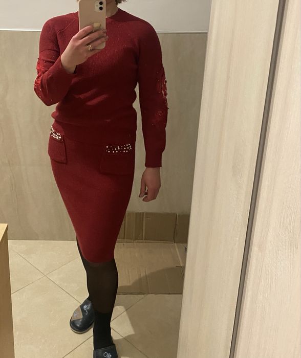 Святковий нарядний костюм  машинноі вʼязки