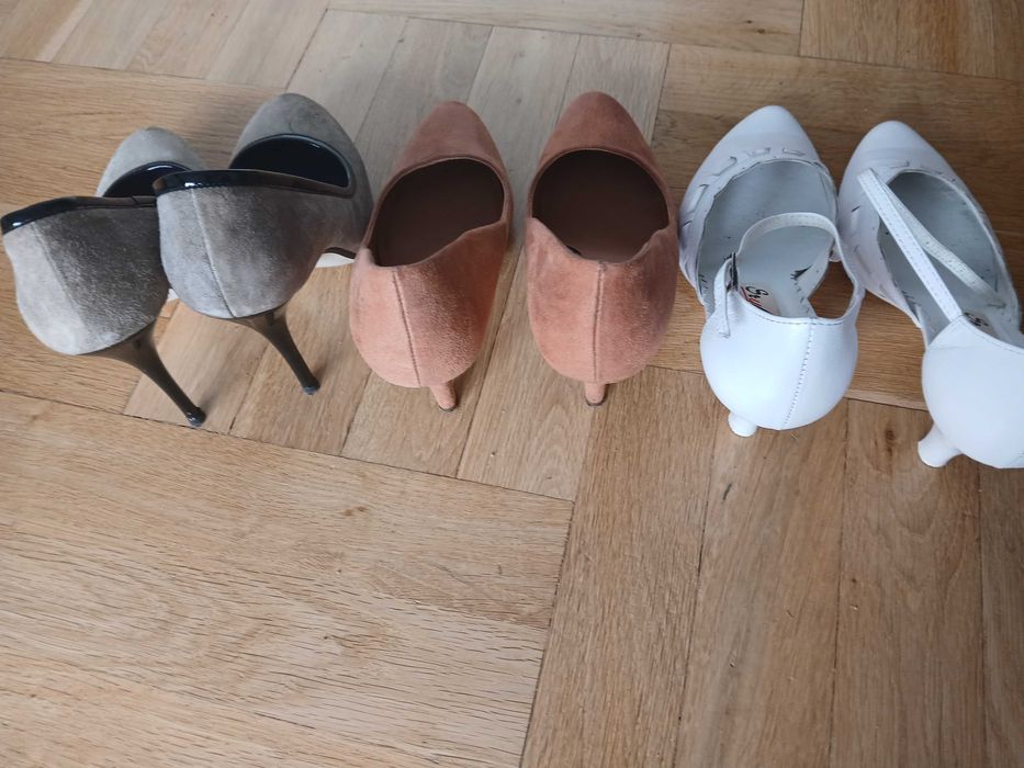 Buty na obcasie Zestaw