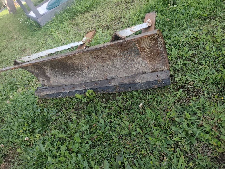 PŁUG WÓZEK widłowy do wózka widłowego 120 cm do odśnieżania