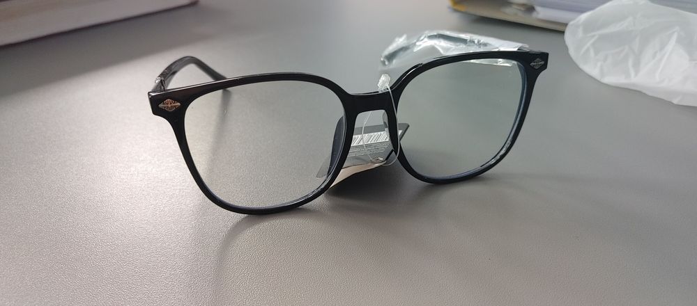Okulary fotochromowe damskie czarne uv 400