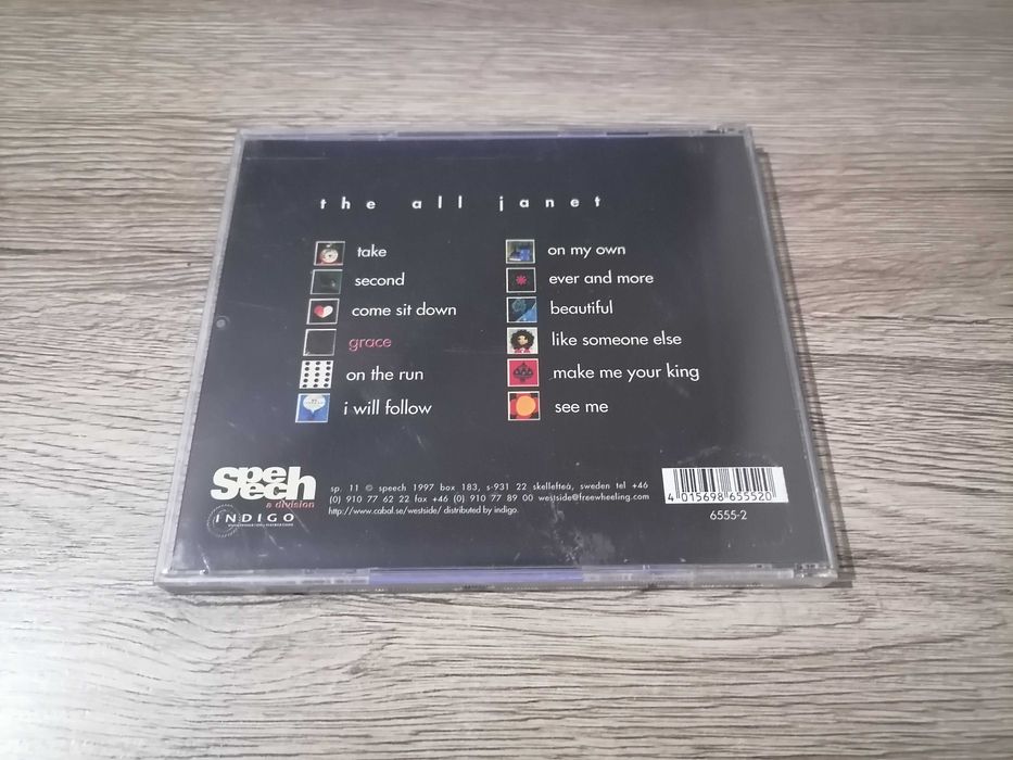 The All Janet – Grace CD (720)