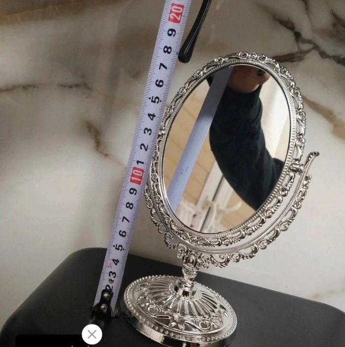 Nowe lusterko srebrny kolor
