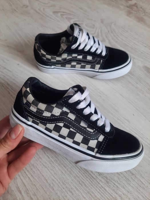 Замшевые кеды VANS кеди мокасины кроссовки черевики  18.5см р.29-28