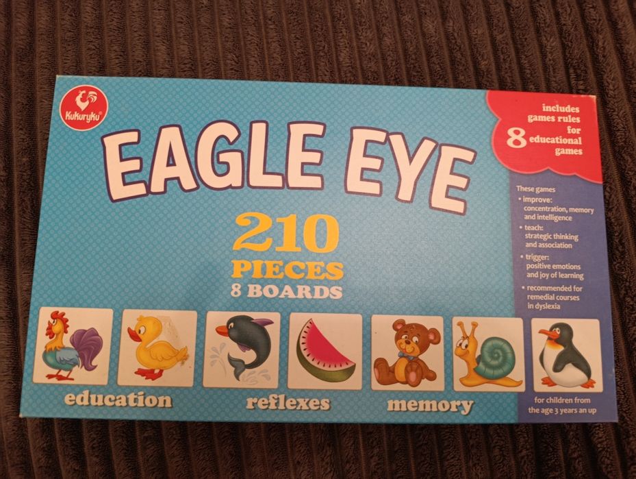 Gra edukacyjna Eagle eye Bystre oczko Kukuryku