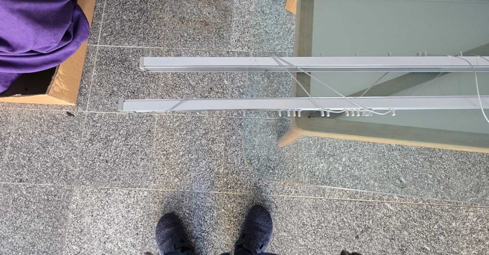 2 cortinas rosa claro nuvem