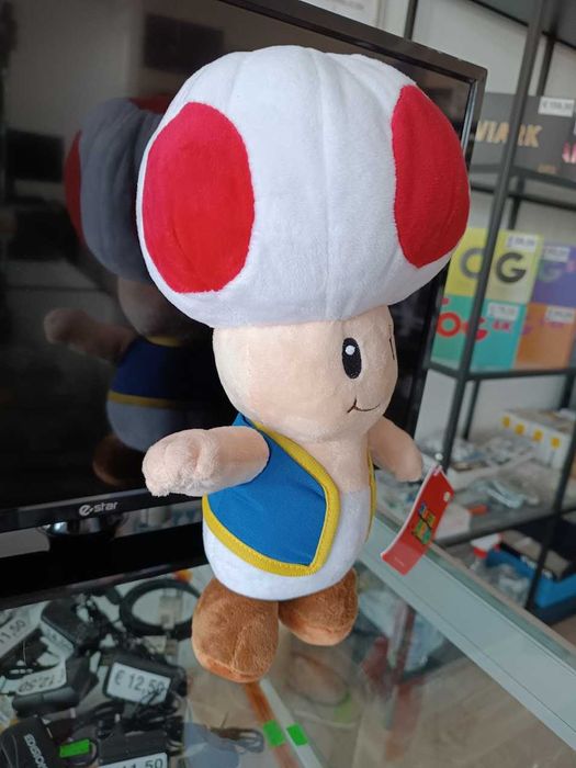 Peluche Nintendo Toad Super Mario 30cm