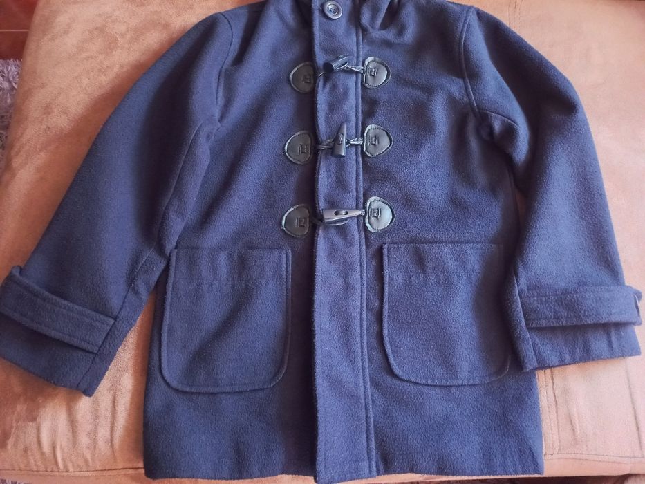 Casaco tipo canadiana para menino 8 anos azul