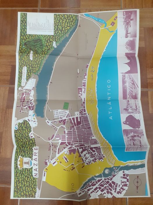 Mapa/roteiro ROTEP, Nazaré