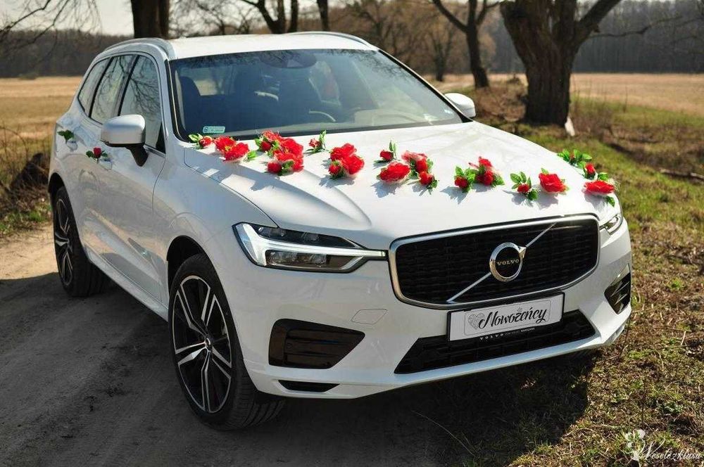 Samochód do ślubu, Auto,Volvo xc60,biały,R-Design,ŚLUB, Wesele, terminy.