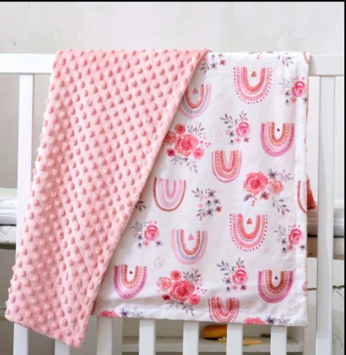 Дитячий двухсторонній плед 100 ×70см