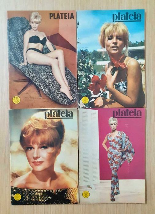 Revistas Plateia de 1964 a 1967 (Lote 1)