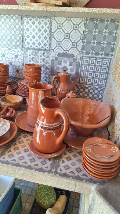 Conjunto Loiça de barro