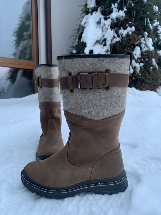 Чоловічі чоботи зимові хутро+войлок