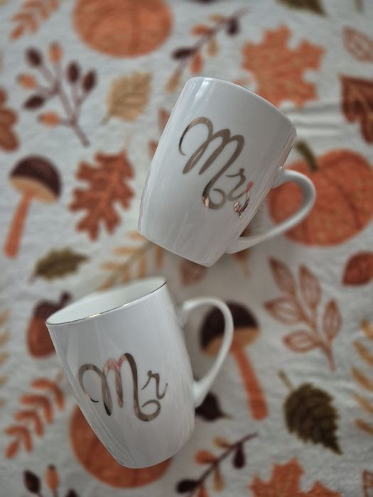 Kubki zestaw mr& mrs