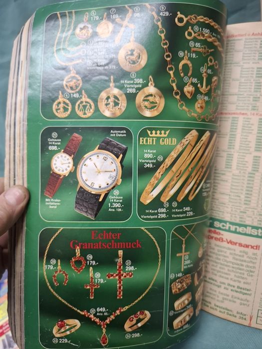 Qelle katalog 1975/76 jesień zima
