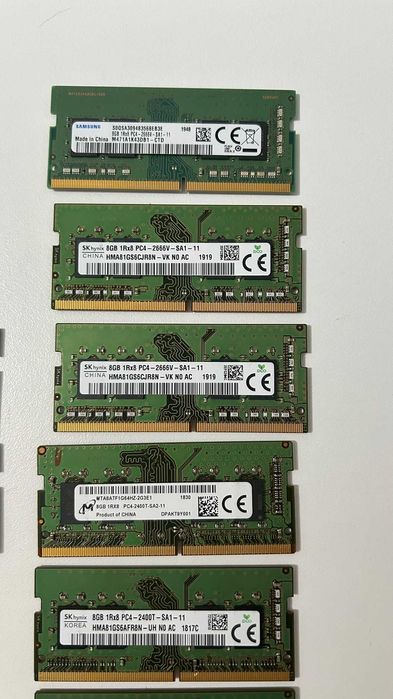 Memória RAM SO-DIMM portátil - 4gb / 8gb DDR3 / DDR4