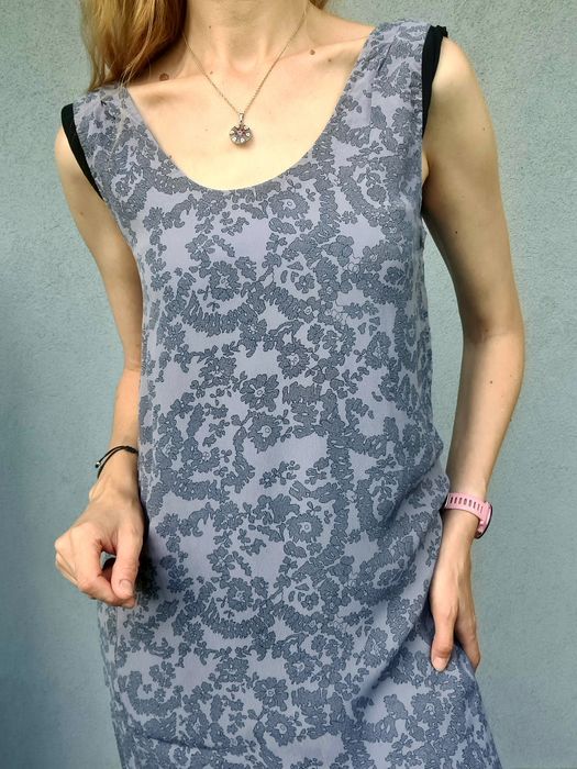 Letnia sukienka 100% wiskoza rozmiar L