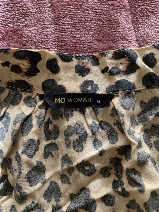 Vestido padrão tigresa “Modalfa” tamanho M sem mangas