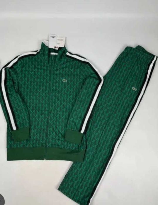 Nowe dresy  Lacoste Monogram green