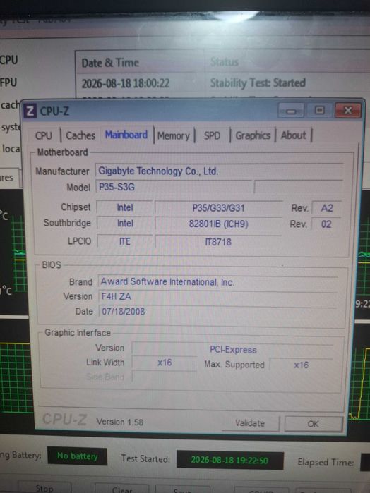 Płyta główna Gigabyte GA-P35-S3G + Core 2 Duo E7200 + 4GB DDR2 + chłodzenie Akasa nr 526