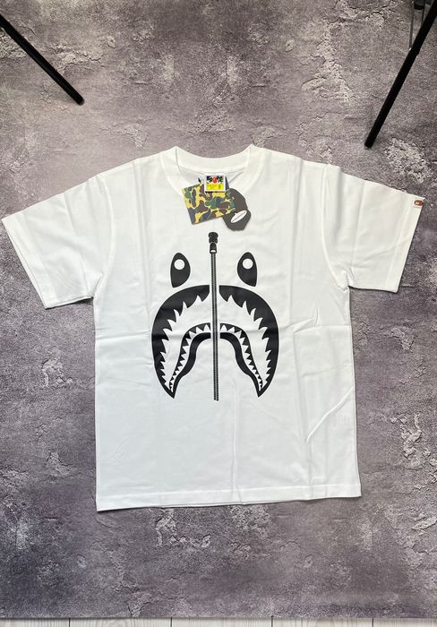 Футболка Bape shark / бейп акула / Bape